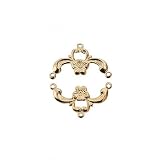 Dollhouse Miniature Gold Plated Brass Bell Pull by Houseworks 31I0BbOvb9L. SL160 Dollhouse Miniature Gold Plated Brass Bell Pull by Houseworks