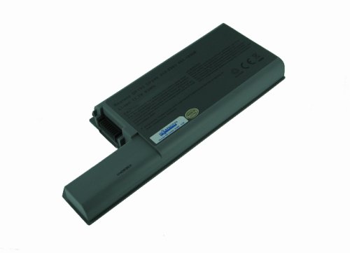 Hi-Capacity B-5908 Laptop Battery for Dell Latitude D820 D830 D531 Precision M65 YD624 - Standard Capacity (Grey)