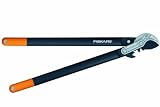 Fiskars 112580 Amboss-Getriebe-Astschere, 70cm - Fiskars