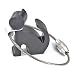 Troika Keyring Kitty Black