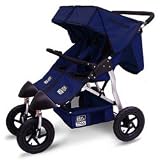 Tike Tech Double Trax360 Stroller - Midnight Navy