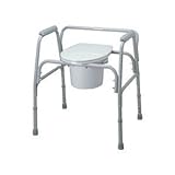 Medline Bariatric Heavy Duty 3 in 1 Commode 650 lb Weight Capacity