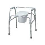 Medline Bariatric Heavy Duty 3 in 1 Commode 650 lb Weight Capacity Medline Bariatric Heavy Duty 3 in 1 Commode 650 lb Weight Capacity