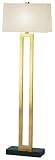 Robert Abbey Doughnut Collection Brass Floor Lamp