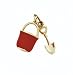 14K Red Enam Pail & Shovel - GH16140RED