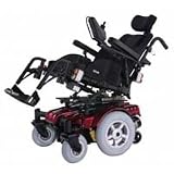Drive Medical Sunfire Gladiator, Very Hd with Solid Pan Rehab Seat, Red - 1 Ea, SG-3CRD-852
