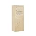Salsbury Industries 3810S-02SFP Surface Mounted Horizontal 4C Mailbox, Sandstone