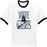 Vote 4 Crystal Ringer T-Shirt