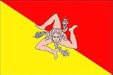 Sicily Flag Polyester 3 ft. x 5 ft.