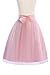 ModernBride Women's Short Sheer Mesh Tulle Overlay Skirt