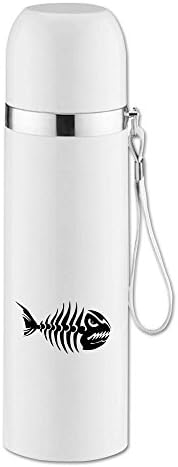 Fish Bone Insulated Water Bottle
