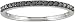 14K White Gold 1/4ctw Black Diamond Ring