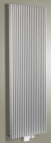 Schulte H6424028 04 Design Heizk&ouml;rper London mit Mittelanschluss, H1800 x B281 mm, 927 Watt, Stahl Pulver beschichtet, wei&szlig;