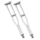 Crutch Aluminum Quick Change Adult - Invacare 8115A