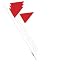 Champion Sports One Piece Economy Soccer Corner Flags (Set of 4)