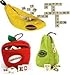 SET of 3 Games Bananagrams Appleletters Pairs in Pears Kids Learning Spelling