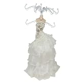 Beaded Wedding Gown Jewelry Stand 14.5 Inches 31I0wasideL. SL160 Beaded Wedding Gown Jewelry Stand 14.5 Inches