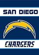 San Diego Chargers 28"x40" 2-Sided Banner - Football Sports Merchandise