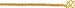 Jewelry : 24K Gold Spiga Wheat Chain, 3.5mm wide