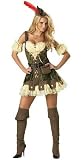 Racy Robin Hood Sexy Women's Costume Adult Halloween Outfit - Size L, Dress Size 10-14