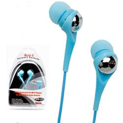 Childrens Toyshop  Electronics : Setron Dynamic Earphones - iBud Series - Blue