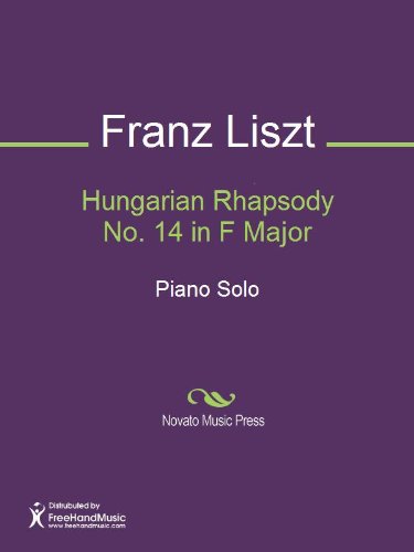 Hungarian Rhapsody No. 14 in F Major Sheet Music