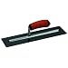 MARSHALLTOWN The Premier Line 12243 24-Inch by 4-Inch Blue Steel Finishing Trowel with Curved DuraSoft Handle
