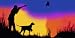 AIRBRUSHED LICENSE PLATES -DUCK HUNTER LICENSE PLATE - #157