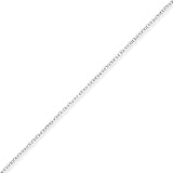 Sterling Silver 1.0mm Cable Chain - 10 Inch