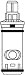 Moen 1248B Repair Part 2 Handle Replacement Cartridge For Roman Tub