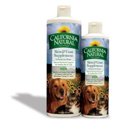 California Natural Skin and Coat Liquid Supplement for Dogs and Cats (16-oz bottle)
