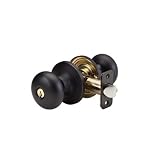 Master Lock BCO0112P Biscuit Keyed Entry Door Lock with SilvaBond Antimicrobial Finish, Antique Bronze