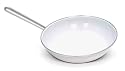 Chantal Enamel-On-Steel  11 1/2 Inch Omelette Pan, Classic White