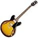 Epiphone Dot Archtop Electric Guitar, Vintage Sunburst