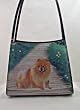 Chow Chow Dog Handbag Purse