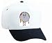 White Cap with Earth, arms, globe, legs, geography, face, world, spherical, anthropomorphism, planet, orb