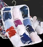 Pantyhose Organizer (White/Clear) (27H x 15W)