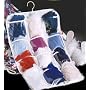 Pantyhose Organizer (White/Clear) (27"H x 15"W)
