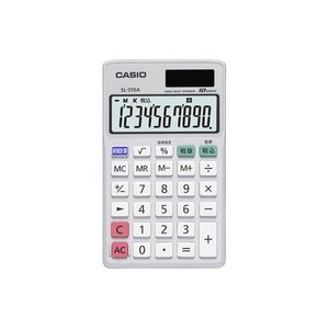 カシオ 手帳型電卓 10桁 SL-310A-N