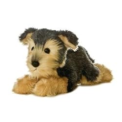 YORKY YORKSHIRE TERRIER DOG PLUSH TOY 12"