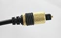 Digital Optical Cable - 1m - Premium Pro Gold Range Toslink Cable suitable for PS3,Sky,Sky HD,LCD,LED,Plasma, Blu Ray to Connect with Home Cinema Systems,AV Amps Etc. for Best Digital Surround Sound,UK Seller.