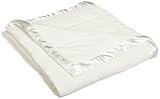 Hollander Microfiber Covered And Filled Blanket, Twin, Ivory