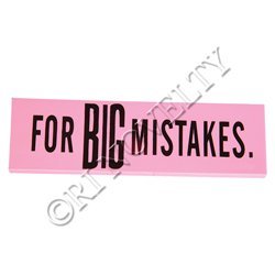 FOR BIG MISTAKES ERASER