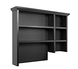 DaVinci Emily/Kalani Combo Dresser Hutch in Ebony