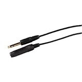 20-Ft. Stereo Headphone Cable, 1/4 Jack to 1/4 Plug