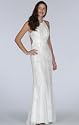 Ivory Beaded Evening Dress - Bridal, Wedding, Party, Formal Gown by Sean Collection (1856)