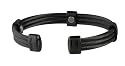 Sabona 36265 Trio Cable Black/Black Magnetic Bracelet, Small/Medium