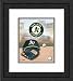 Framed Logo/Cap Oakland Athletics Photograph