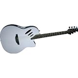 Ovation iDea Guitar with Built-in MP3 Recorder and Player, (COLOR: Platinum) (FINISH: Satin)