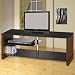 TV Stands Contem;porary Media Console with Glass Shelves by Coaster